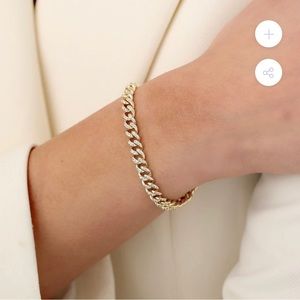 Melinda Maria Cassie Pave Bracelet - unworn, original packaging